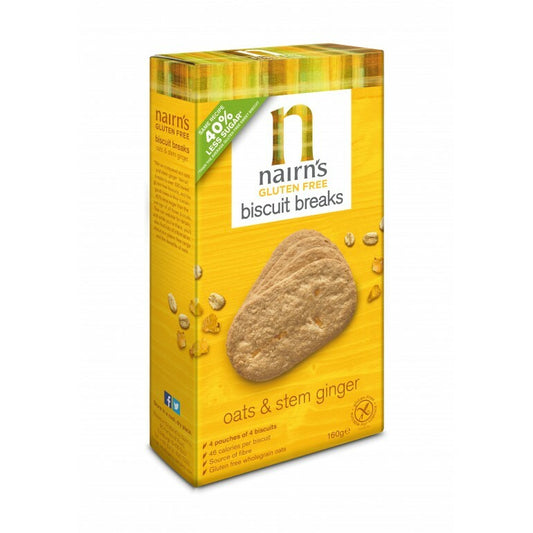Nairns Biscuit breaks ginger 160g