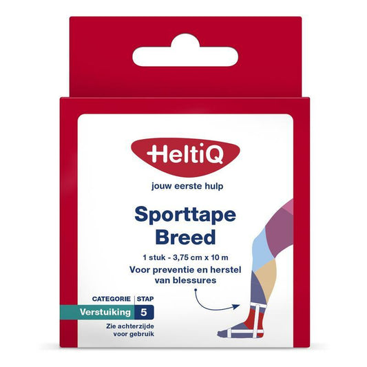Heltiq Sporttape breed 3.75 x 10 m 1st