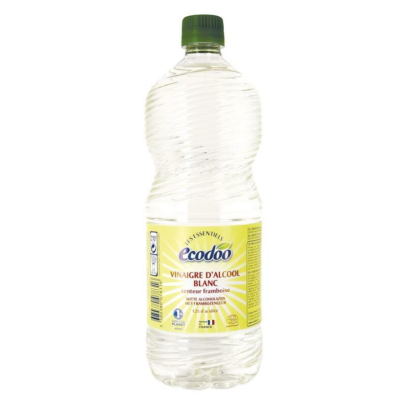 Ecodoo Witte alcoholazijn met frambozengeur bio 1000ml