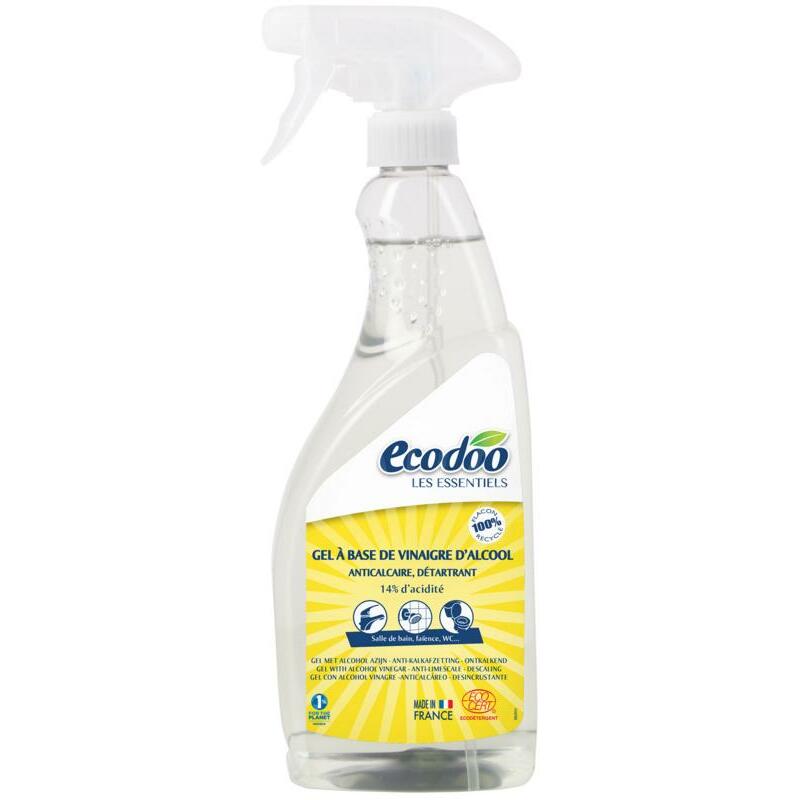 Ecodoo Gel azijn ontkalkend- anti-kalkafzetting bio 750ml