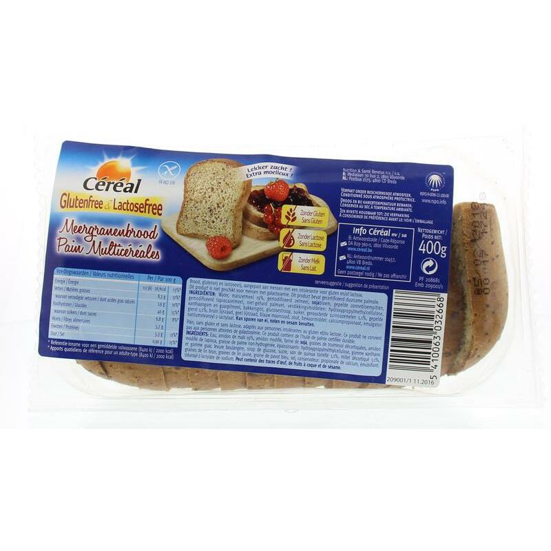 Cereal Brood meergranen 400g