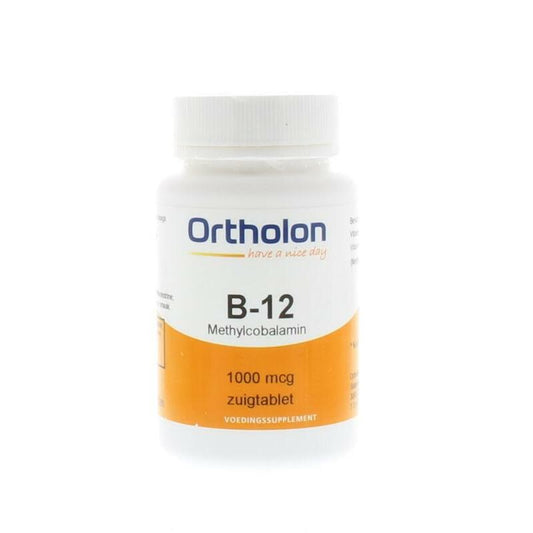 Ortholon Vitamine B12 methylcobalamine 1000 mcg 60zt