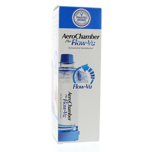 Diversen Aerochamber + flow VU mondstuk blauw 1st