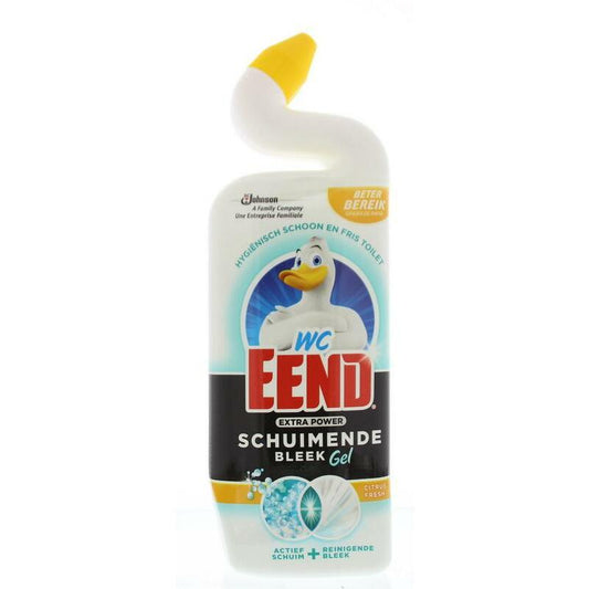 WC Eend Extra power schuimende bleekgel citrus fresh 750ml