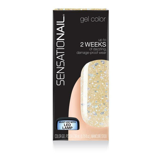 Sensationail Color gel silver 7.39ml