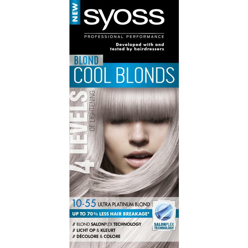 Syoss Color Cool Blonds 10-55 ultra platinum blond 1set