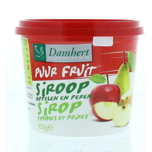 Damhert Fruitstroop appel/peer 450g