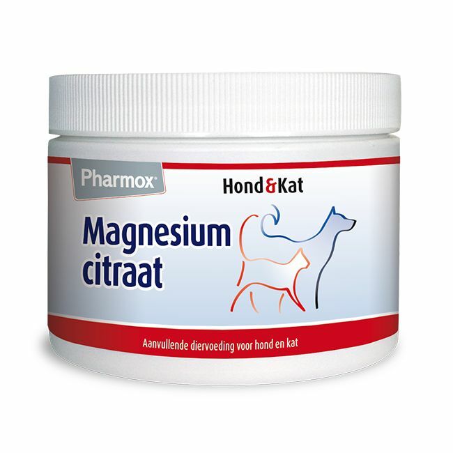 Pharmox Hond & kat magnesiumcitraat 250g