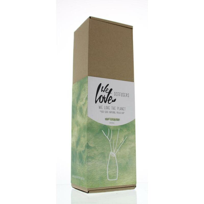 We Love Diffuser light lemongrass 200ml