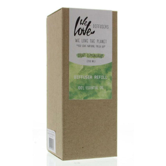 We Love Diffuser light lemongrass refill 200ml