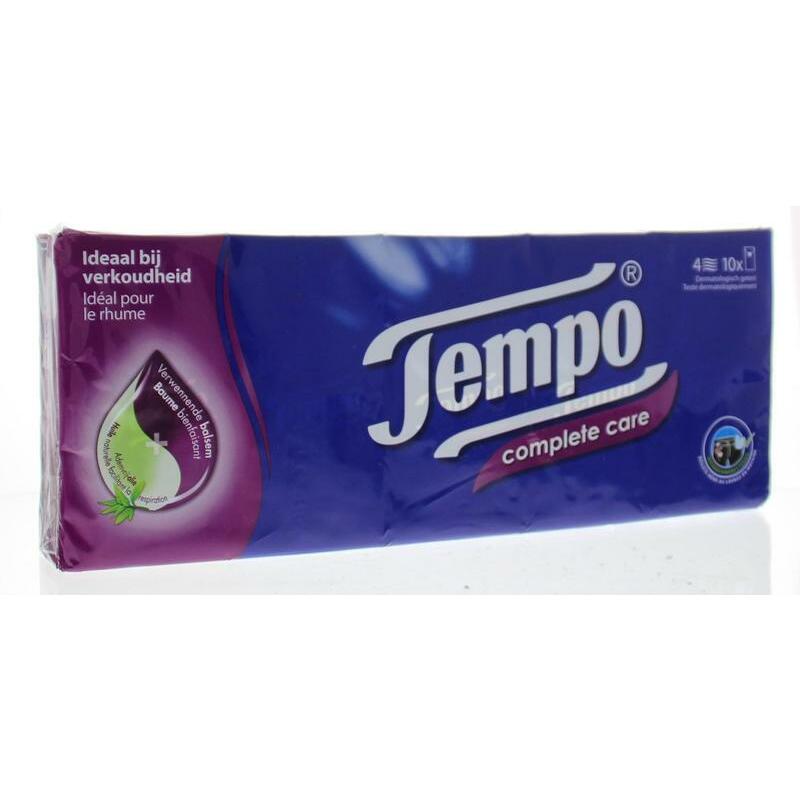 Tempo Zakdoekje complete care 10st