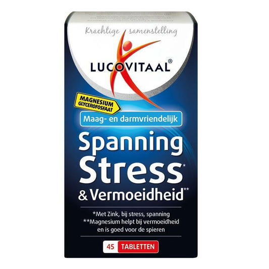 Lucovitaal Magnesium spanning stress & vermoeidheid 45tb