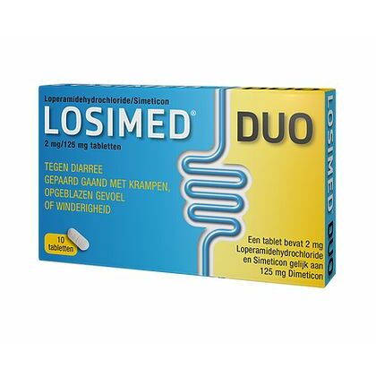 Losimed Duo 2 mg / 125 mg 10tb