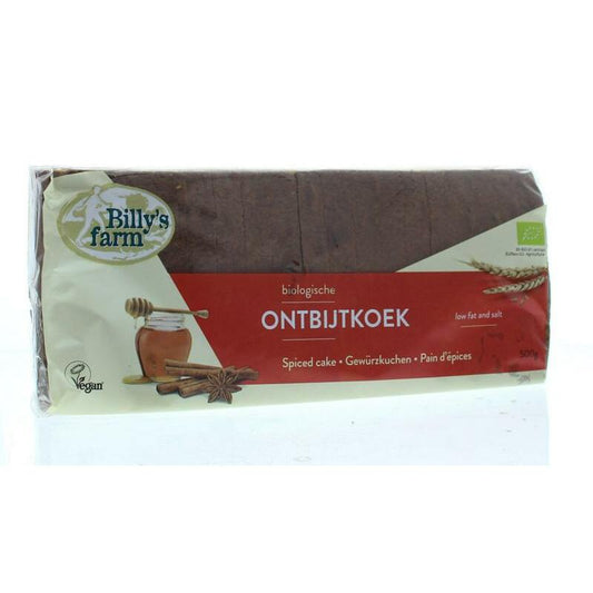 Billy's Farm Ontbijtkoek bio 500g