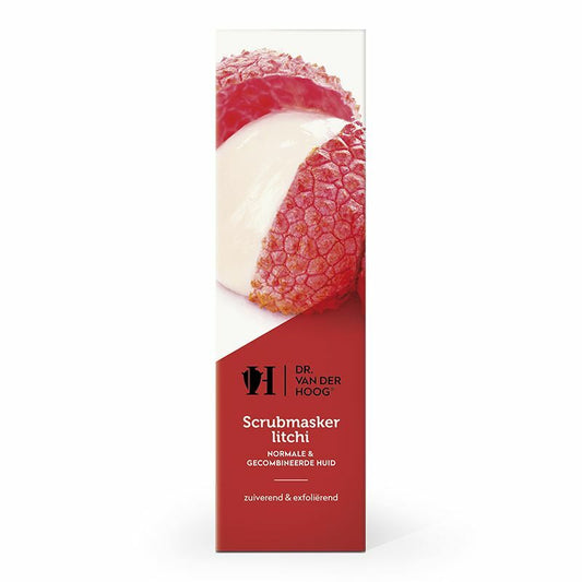 Dr vd Hoog Scrubmasker litchi 10ml