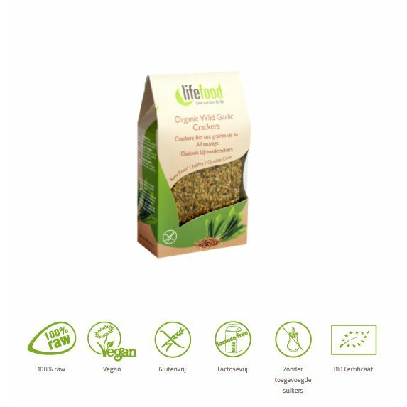 Lifefood Life crackers daslook bio 90g