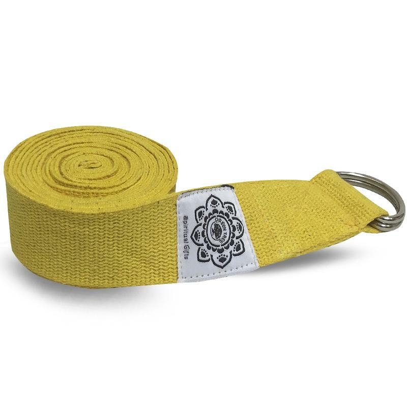 Green Tree Yoga riem geel 250cm 1st