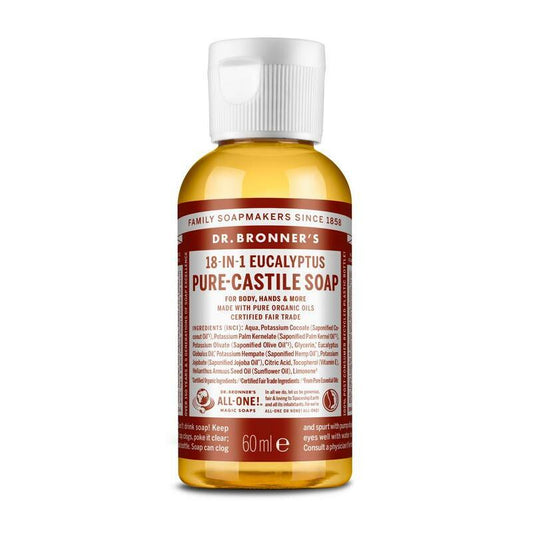 Dr Bronners Liquid soap eucalyptus 60ml