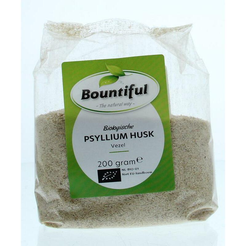 Bountiful Psyllium husk vezel/vlozaad bio 200g