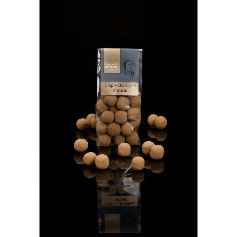 Meenk Drop chocolade salmiak 150g
