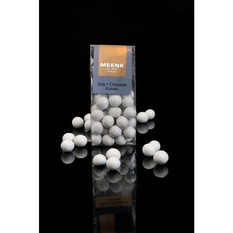 Meenk Drop + chocolade krokant 150g
