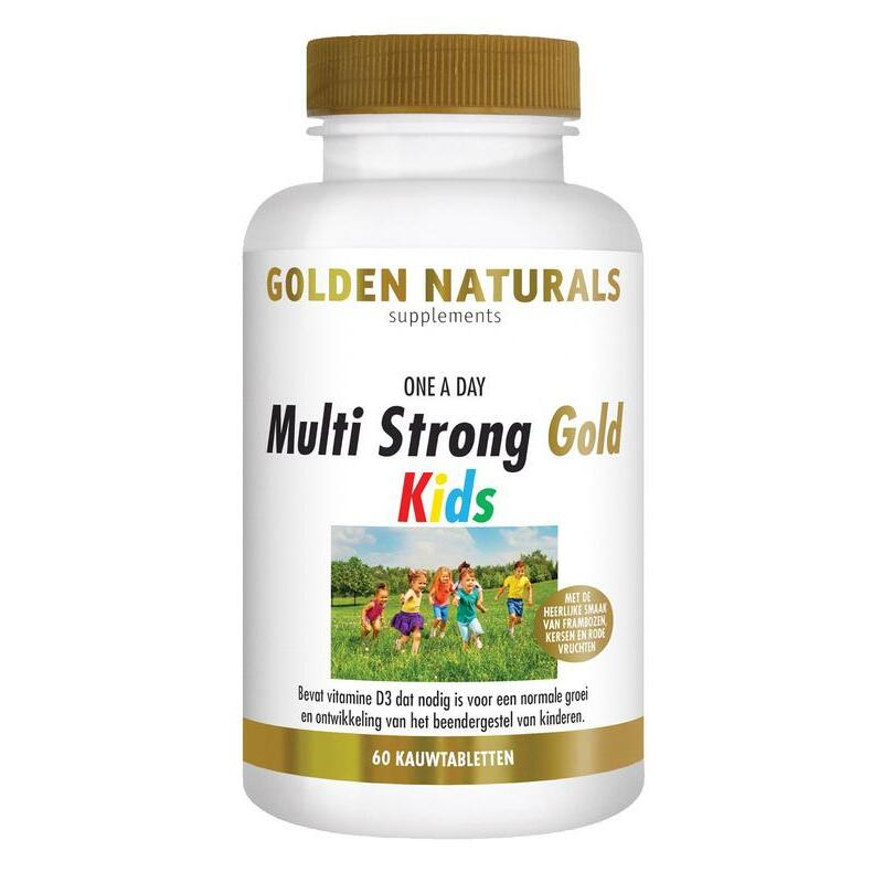 Golden Naturals Multi strong gold kids 60kt