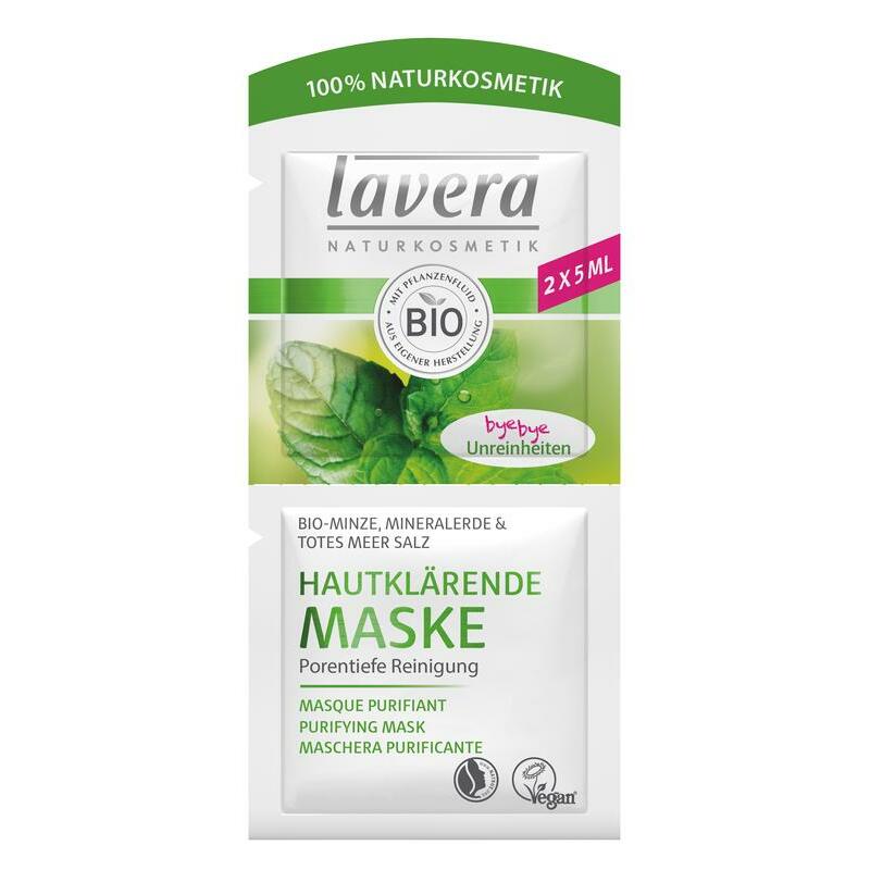 Lavera Purifying masker masque purifiant EN-FR-IT-DE 10ml