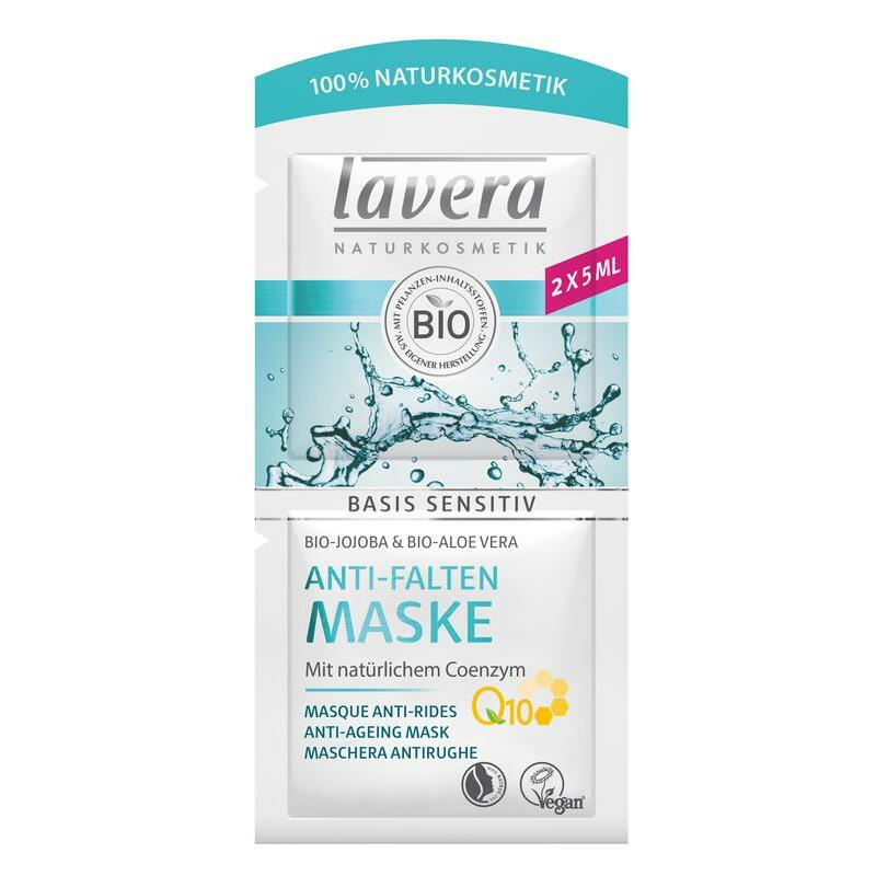 Lavera Basis Sensitiv anti-ageing masker Q10 EN-FR-DE 10ml