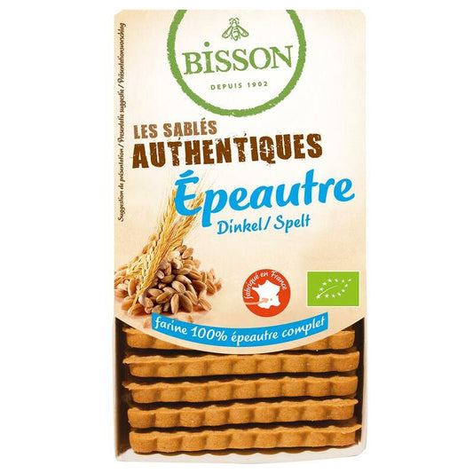 Bisson Zandkoekjes spelt authentiek bio 190g