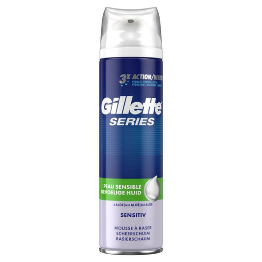 Gillette Series scheerschuim gevoelige huid 250ml
