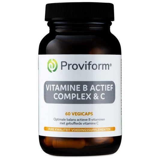 Proviform Vitamine B actief complex & C 60vc