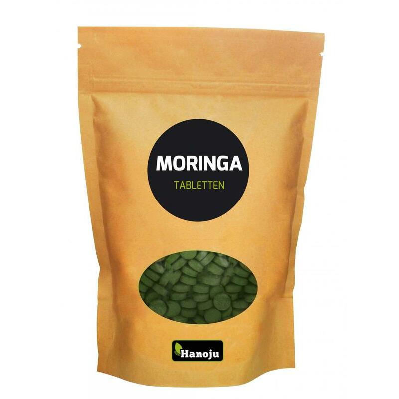 Hanoju Moringa oleifera heelblad 500 mg 500tb
