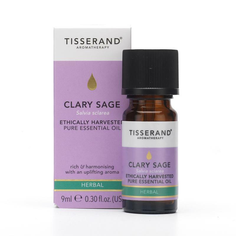 Tisserand Clary sage ethically harvested 9ml