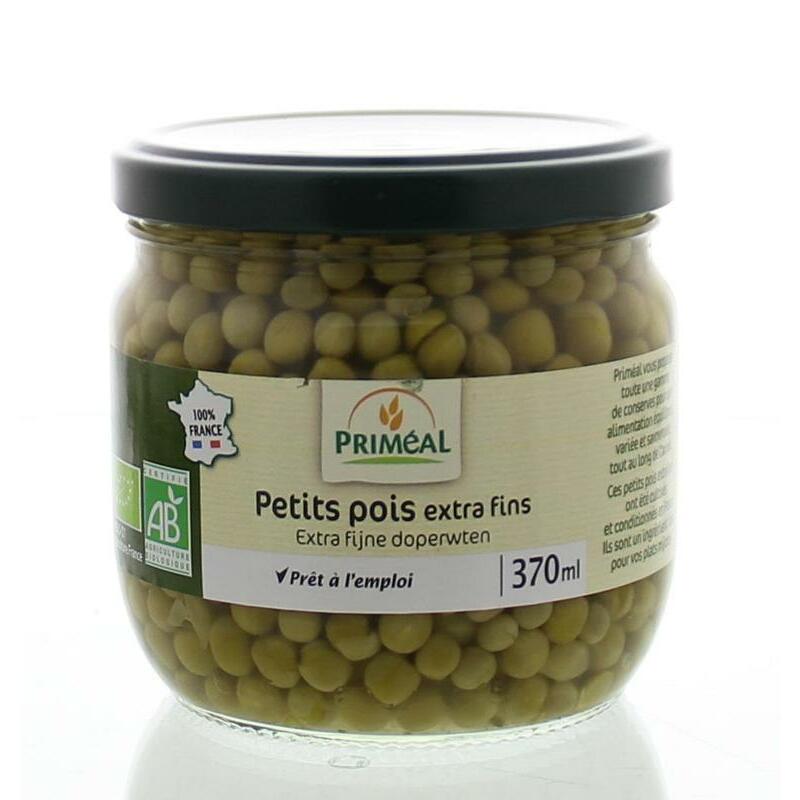 Primeal Doperwten extra fijn bio 330g