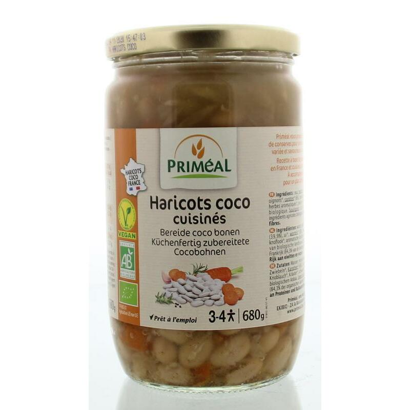Primeal Bereide witte coco bonen bio 680g