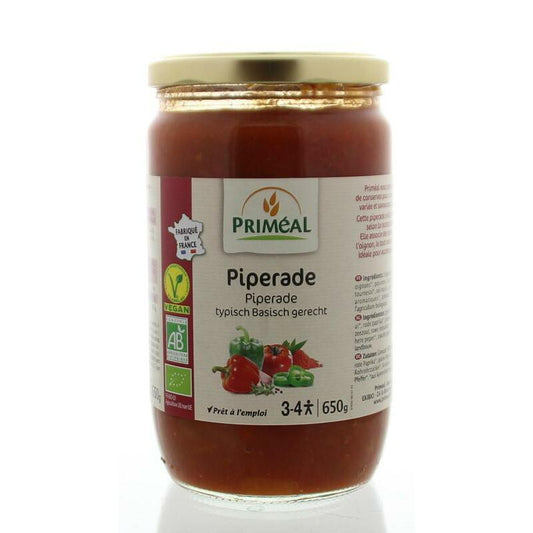 Primeal Groentemix piperade bio 650g