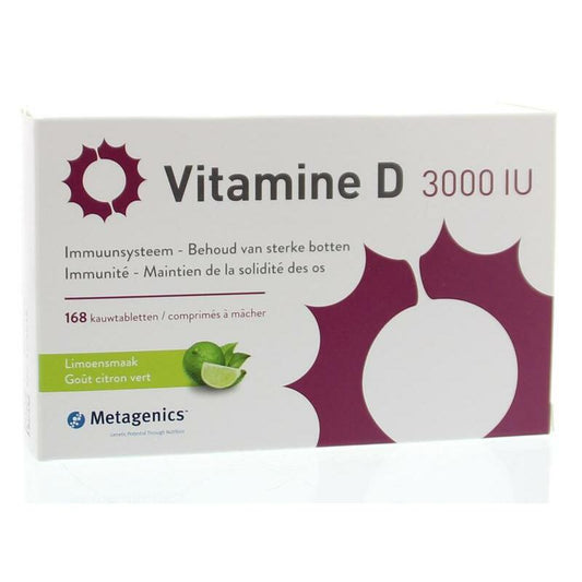 Metagenics Vitamine D 3000IU 168tb