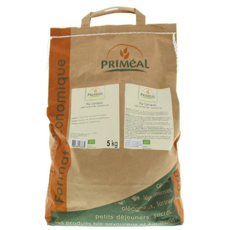 Primeal Rijst carnaroli wit bio 5kg