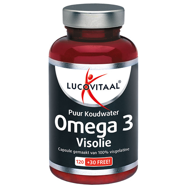 Lucovitaal Puur omega 3 visolie 150ca