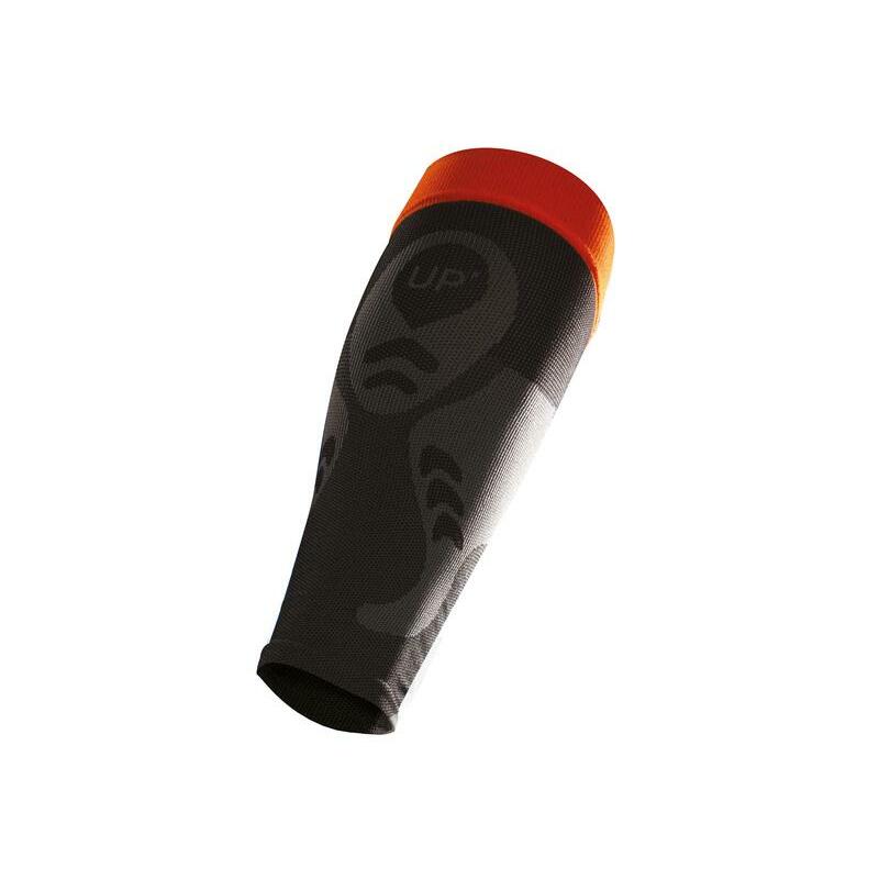 Thuasne Compression sleeves man grijs oranje L 1paar