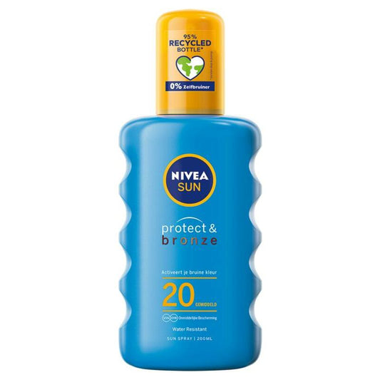 Nivea Sun protect & bronze zonnespray SPF20 200ml