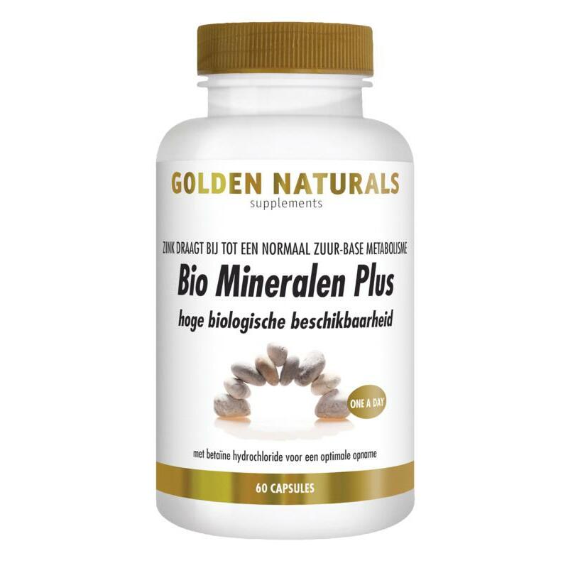 Golden Naturals Bio mineralen complex 60vc