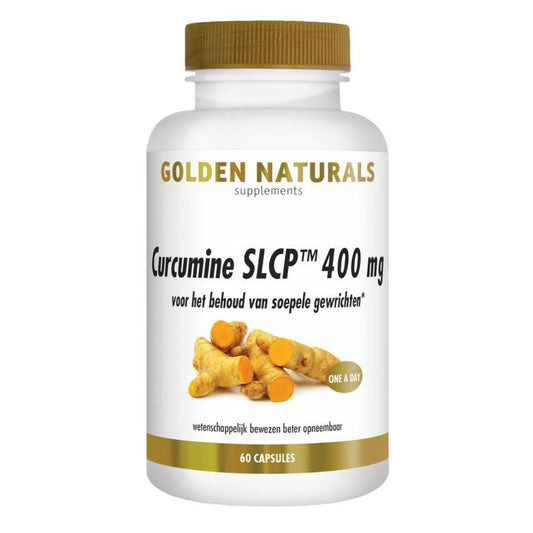 Golden Naturals Curcumine SLCP 400 mg 60ca