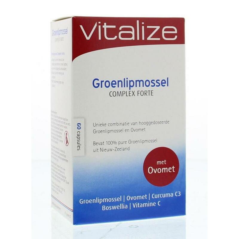 Vitalize Groenlipmossel complex forte 60ca