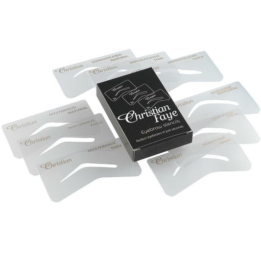 Christian Faye Eyebrow stencil set MSS 1st