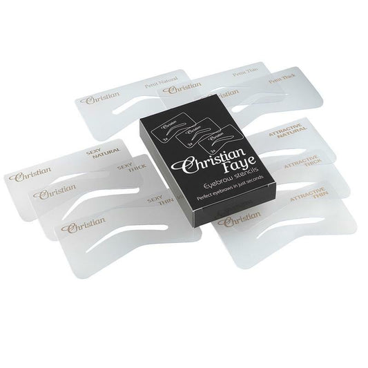 Christian Faye Eyebrow stencil set SPA 1st