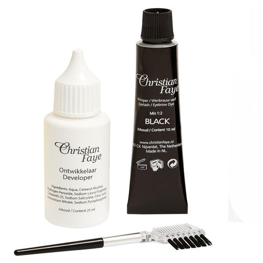 Christian Faye Eyebrow/eyelash dye black 1st