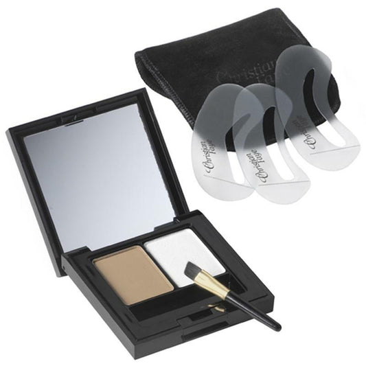 Christian Faye Eyebrow make up duo highlighter light 1st