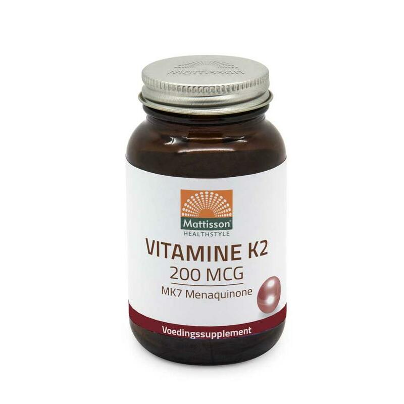 Mattisson Vitamine K2 200 mcg/MK7 60tb