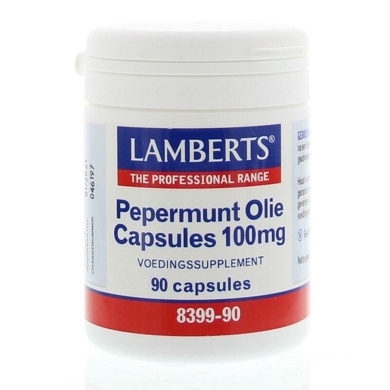 Lamberts Pepermuntolie 100 mg 90vc